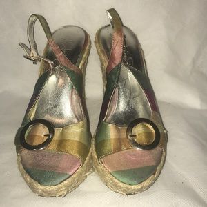 Jessica Simpson Plaid Espadrilles